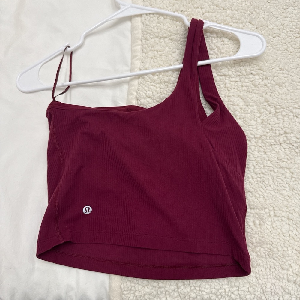 LULULEMON ONE SHOULDER TOP